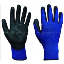 Синий структурированной работы перчатку с ПУ, Макая (PN8020-15)