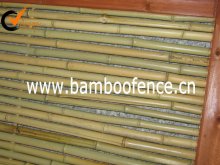 Eco-friendly natural bamboo paneling for garden or home