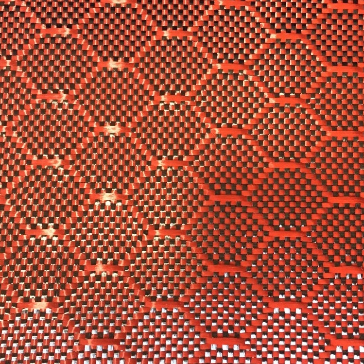 Orange Aramid Fiber Cloth