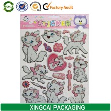 transfer crystal sticker label design