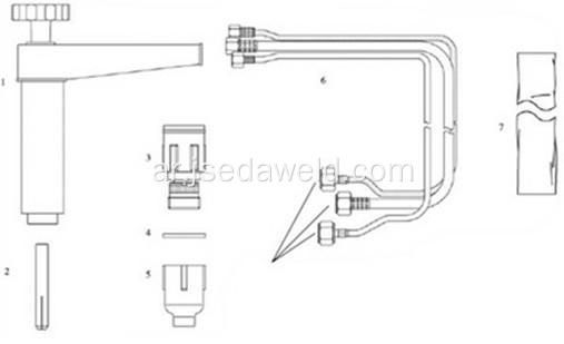 WP-27 ماء TIG TIG Torch