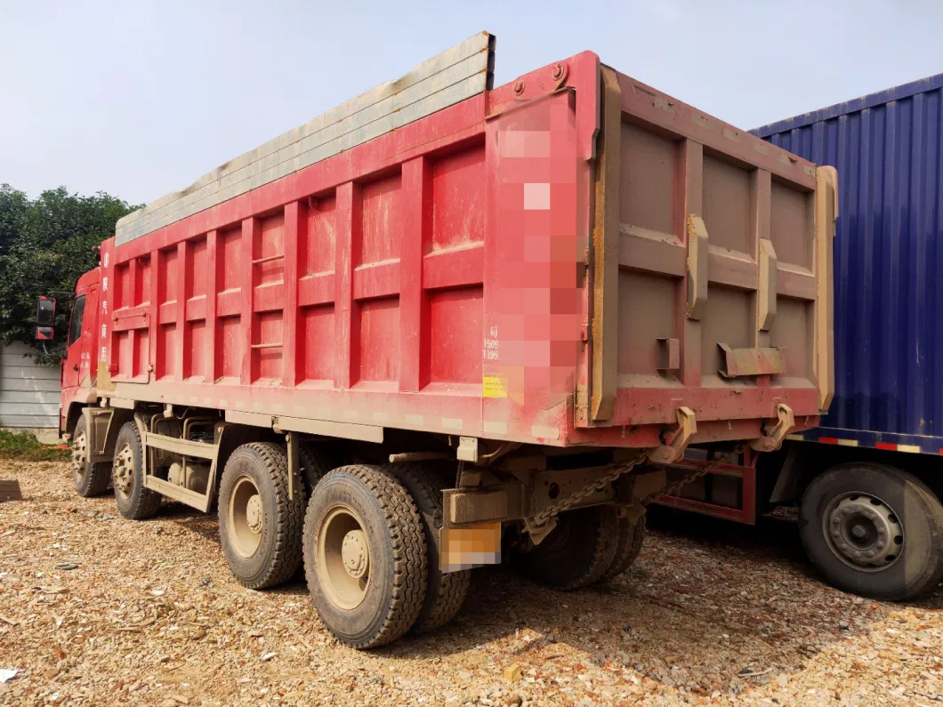 Fairly Used Shacman Heavy Duty Tipper Truck 8X4 12 Wheels Dump Truck for Hot Sale
