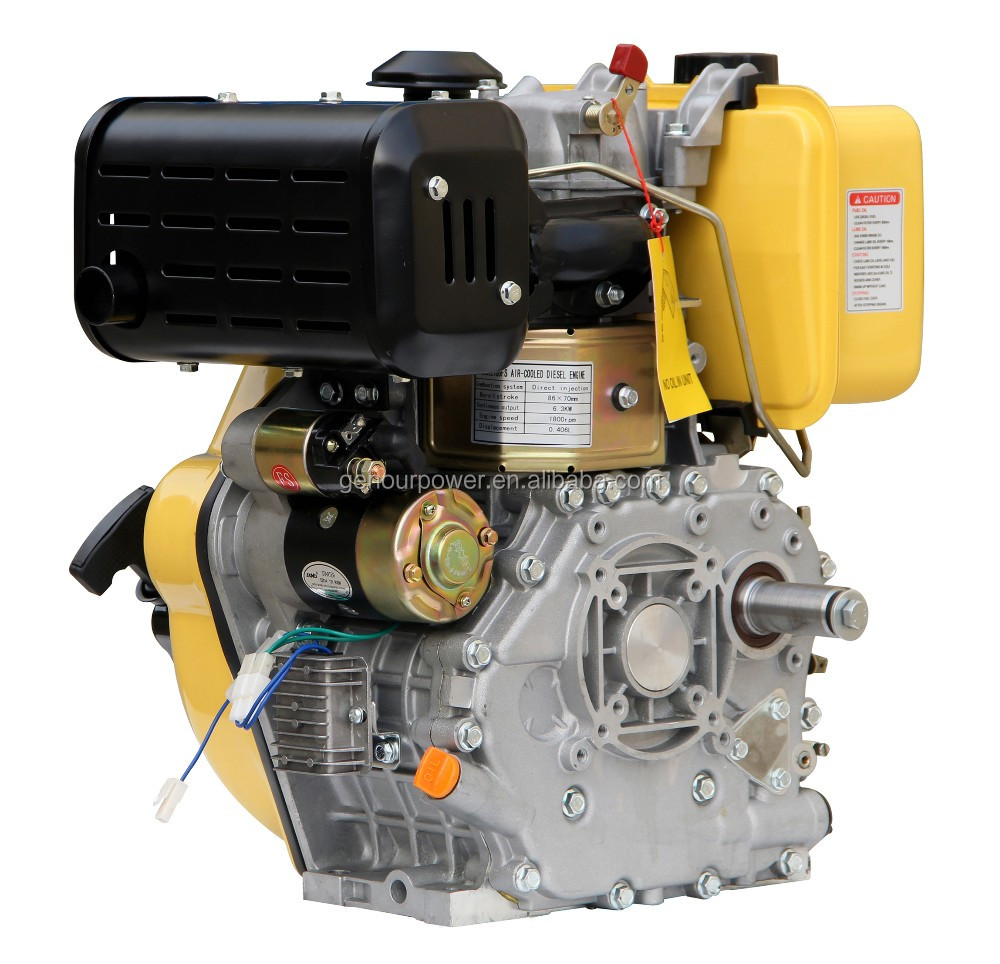 Air-cooled 4 Stroke diesel engine for fire pump