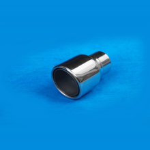 Stainless Steel 89mm Modified Exhaust Tailpipe Silencer Tip