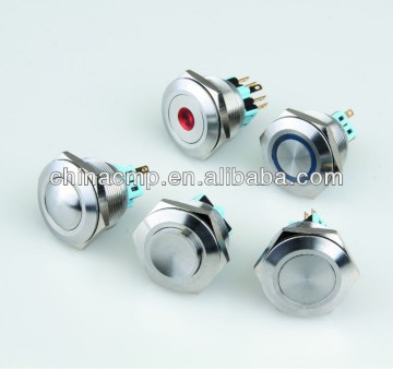 CMP high quality vandal-proof metal vandal switch 30mm push button