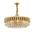 Lustre de plafond de pays en cristal LEDER