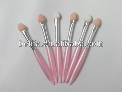 Disposable Pearl pink Eyeshadow Sponge applicator girls Cosmetic makeup beauty 2014