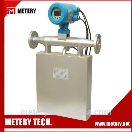 Output oil flow totalizer meter