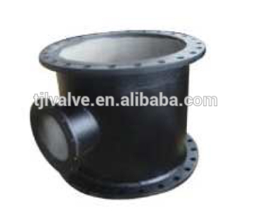 Ductile iron flange tee