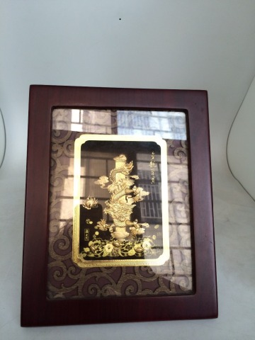 wedding invitation newmengxing gatefold silk invitation box vintage photo frame