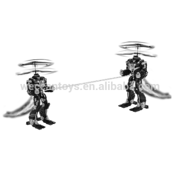 bluetooth transform battle robot helicopter gyro rc helicopter toy