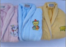 Children Velour Bathrobe Cute Robe