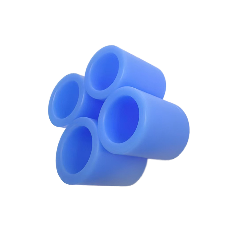 Ống nhựa tròn nylon màu xanh Plastic Blue Nylon Round Pipe Tube