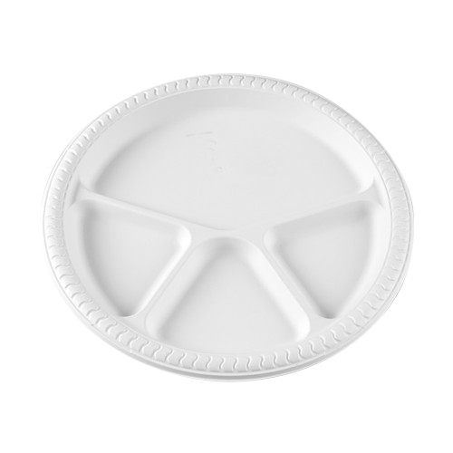 7" Biodegradable Food Serving Round Plate
