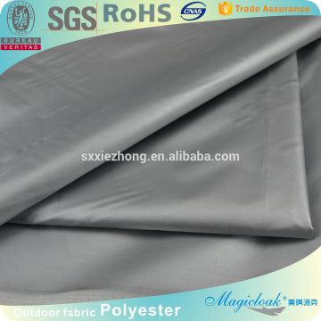 Polyester silver backing car cover material.