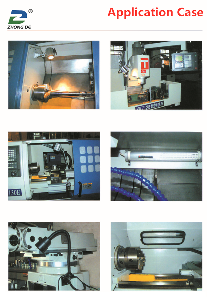 LED machine tool long arm hose lighting 3W5W7W mechanical lighting LED machine working light lathe lamp