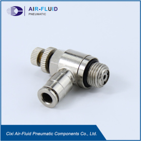 Air-Fluid All Metal Speed ​​Control Valves BSPP