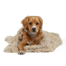 wholesale soft plush kennel mat pet dog blanket