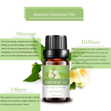 Pure Natural Organic Therapeutic Grade Jasmine Essential Oil