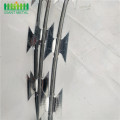 Single Coil Cross Type BTO-22 Galvanized Razor Wire