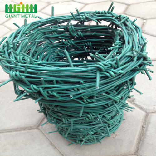 Anti-corrosion Galvanized Barbed Wire Fence