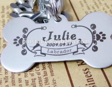 custom metal zinc alloy dog tag