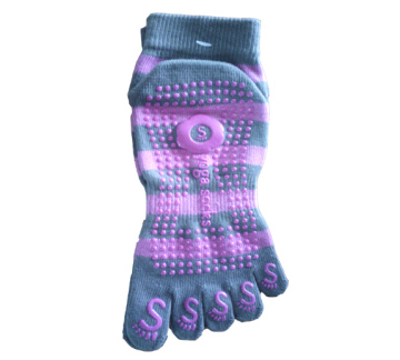 cotton five finger yoga socks