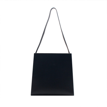 Classic Black OL Shoulder Bag Top-handle Handbag