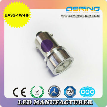 GUANGZHOU OSRING ba9s car led bulb 12v 3w led car bulb led car dome bulb