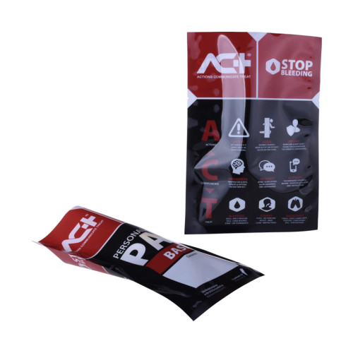 Biodegradable Custom Logo Food Packaging Vacuum Sealed Bag