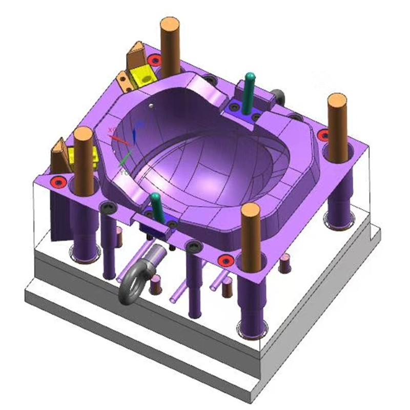 Molde de injeção de capacete 11 Helmet injection mold11