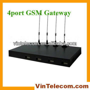 4 channels GSM FWT/ GSM FCT wireless terminal one year warranty
