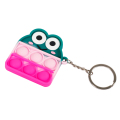 Popup Loket Kecil Mainan Bubble Sensory Fidget Keychain