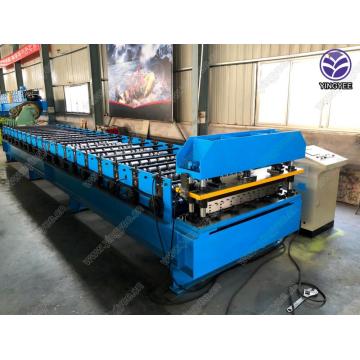 PPGI corrugated roofing roll forming machine