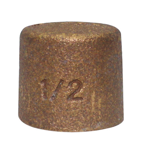 Gunmetal Bronze End Cap Stop