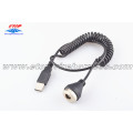 Pengecas ke kabel USB