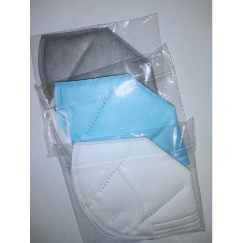 Masker Wajah N95 3D Lipat Tanpa Katup