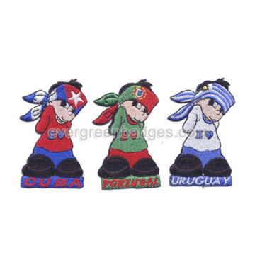 Dance Boys Embroidered Badges