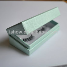 Handmade paper eyelash packaging box,false eyelash packaging,custom eyelash packaging