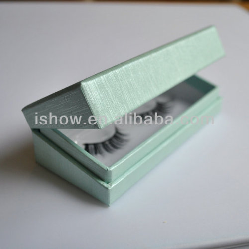 Handmade paper eyelash packaging box,false eyelash packaging,custom eyelash packaging