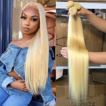 virgin brazilian blonde hair bundles,good quality 613 blonde hair bundles,blonde hair bundles with frontal