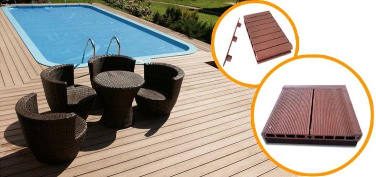 Factory Supply WPC Board Wood Plastic Composite Flooring Vinyl Decking