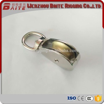 Marine stainless steel Single pulleys swivel eye block/ Schwenkauge Block