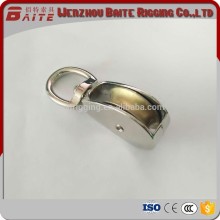 Marine stainless steel Single pulleys swivel eye block/ Schwenkauge Block