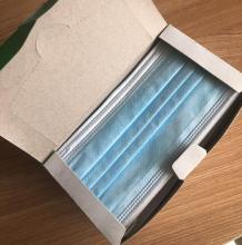 FDA CE antiviral 3 layer surgical face mask