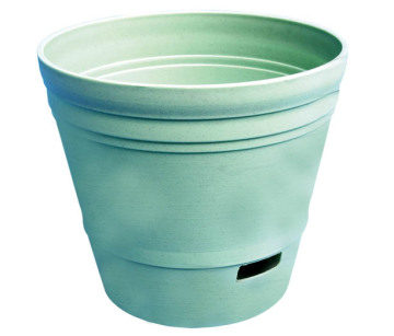 self-watering container,devorative planter,plastic flower pot,round container