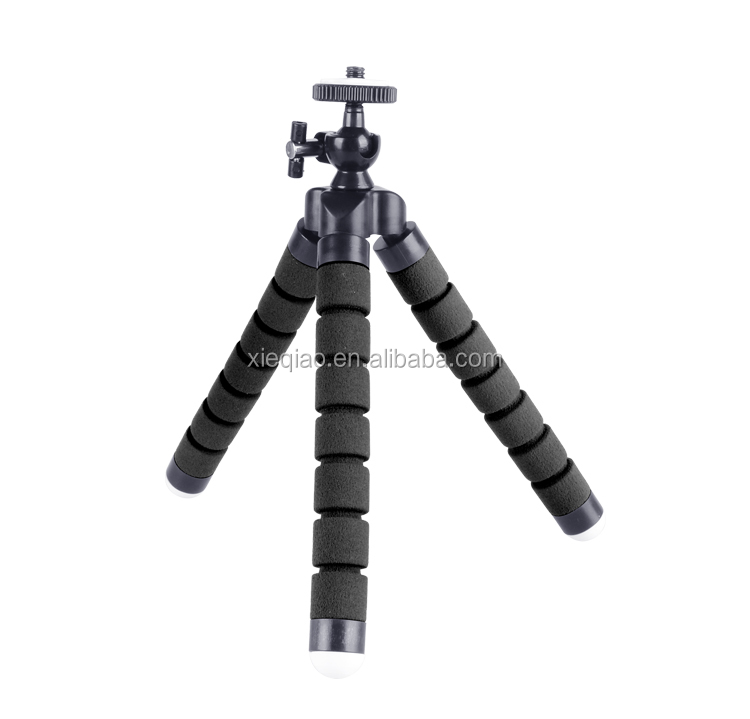 Pendirian Tripod Telefon Bimbit Kernel - Tripod Fleksibel untuk iPhone atau Android dengan Remote- Tripod Mini