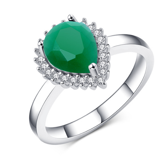 2020 925 silver ring cz diamonds ring women