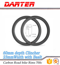 Tire components custom high grade mountain bike 60 clincher 23mmWidth down hill mtb bike rim