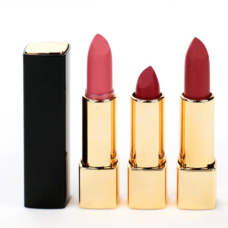 High Quality OEM Professional Custom Logo Matte Moisturizing Lip Gloss Wholesale Waterproof 24 Colors Lipstick Makeup